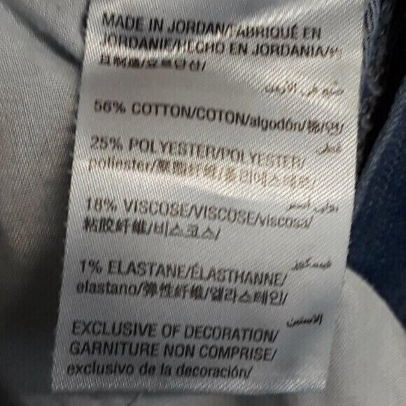 INC International Concepts Womens Flare Leg Jeans Size 8 Blue Denim Regular Fit - Picture 5 of 10